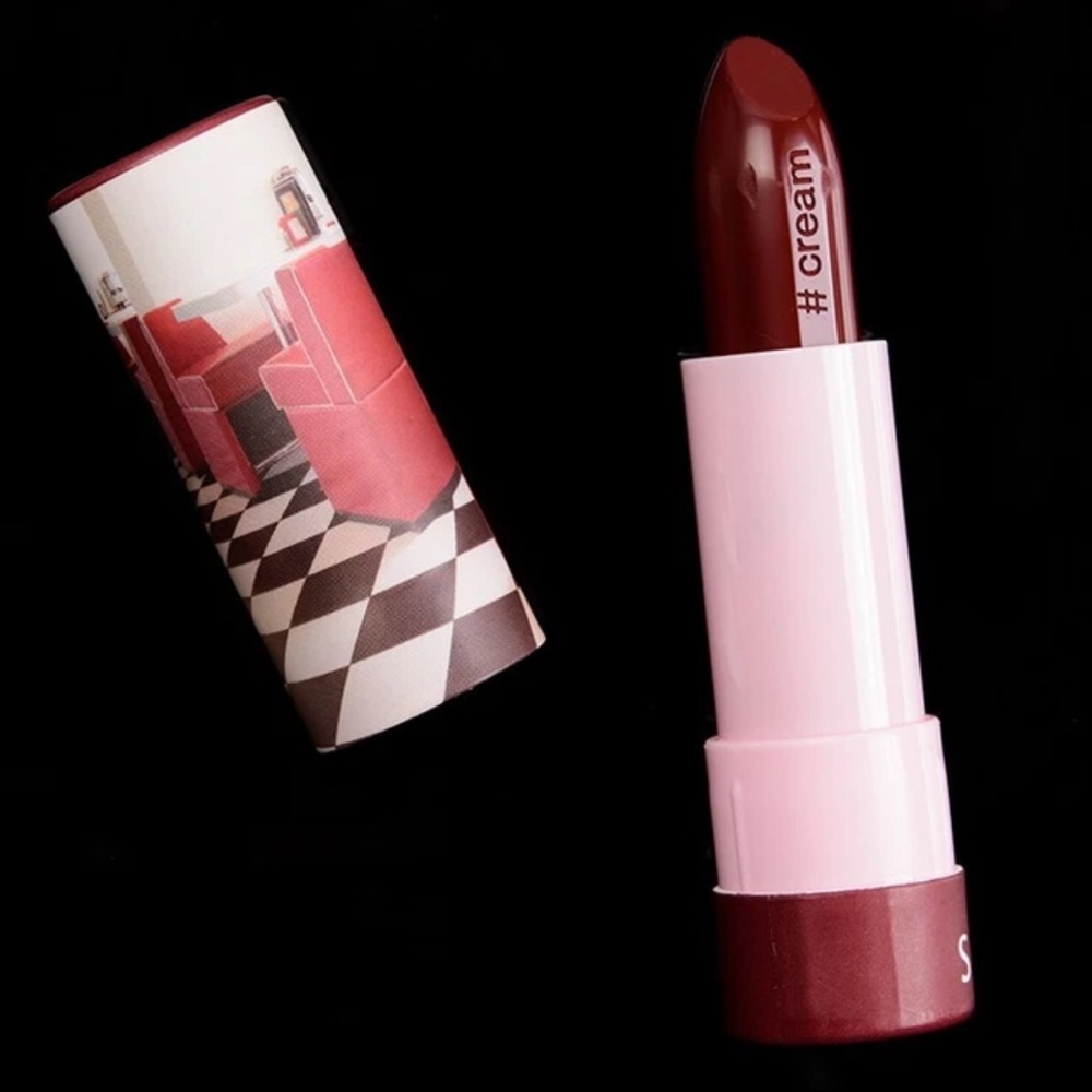 Sephora Collection Lipstick 'Malt Shake' #29 Burgundy Satin New & Sealed